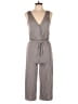 Sienna Sky Solid Gray Jumpsuit Size M - photo 1