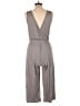 Sienna Sky Solid Gray Jumpsuit Size M - photo 2