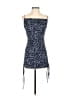 Endless Blu Stars Blue Cocktail Dress Size S - photo 1