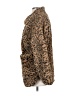 Motel 100% Polyester Animal Print Brown Faux Fur Jacket Size S - photo 5