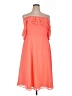 ASOS 100% Polyester Orange Cocktail Dress Size 14 - photo 1