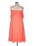 ASOS 100% Polyester Orange Cocktail Dress Size 14 - photo 2