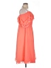 ASOS 100% Polyester Orange Cocktail Dress Size 14 - photo 4