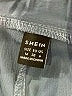 Shein 100% Polyester Blue Cargo Pants Size M - photo 7