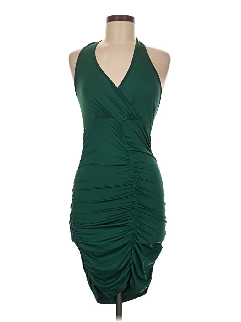 Pre-owned Shein Cocktail Dress In Green