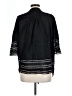 BCBGMAXAZRIA 100% Cotton Black Kimono Size L - photo 2