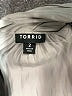Torrid 100% Polyester Gray Sleeveless Blouse Size 2X Plus (2) - photo 7