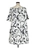 Unbranded Graphic Ivory Casual Dress Size 1X - photo 2