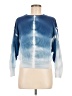 Elan Tie-dye Blue Pullover Sweater One size - photo 1