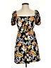 Roxy 100% Viscose Tropical Black Casual Dress Size S - photo 1