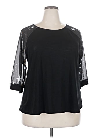 Fervour 3/4 Sleeve Top (view 1)