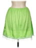 Unbranded Solid Green Casual Skirt Size M - photo 2