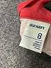 Old Navy 100% Cotton Solid Red Shorts Size 8 - photo 4