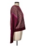 Splendid Color Block Burgundy Pullover Sweater Size L - photo 4