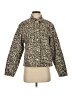 Sincerely Jules 100% Cotton Animal Print Gold Ivory Jacket Size S - photo 1