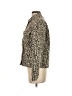 Sincerely Jules 100% Cotton Animal Print Gold Ivory Jacket Size S - photo 5
