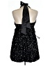 Emerald Sundae 100% Polyester Stars Black Cocktail Dress Size L - photo 2
