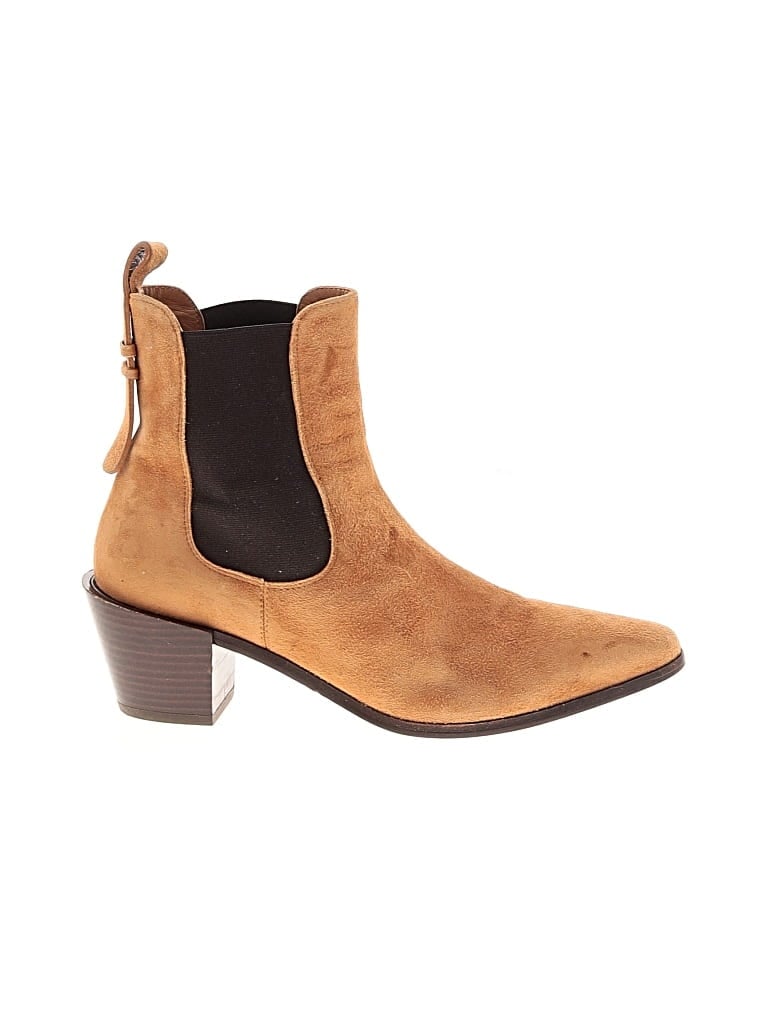 Click to view more detailed imagery on our partner's website Pre-owned Frame Ankle Boots In Brown