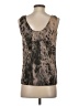 Zara Brown Sleeveless Blouse Size S - photo 2
