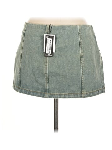 PrettyLittleThing Denim Skirt (view 2)
