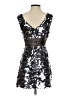 Forever 21 Metallic Silver Cocktail Dress Size S - photo 2