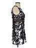 Forever 21 Metallic Silver Cocktail Dress Size S - photo 4