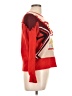 J.Crew 100% Wool Graphic Red Cardigan Size L - photo 4