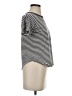 Madewell Stripes Gray Short Sleeve Turtleneck Size XXS - photo 4