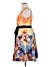 City Chic Print Orange Cocktail Dress Size 16 Plus (S) - photo 5