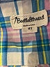 Beetle & Thread 100% Cotton Plaid Pink Blue Long Sleeve Button-Down Shirt Size 4T - photo 3