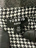 Torrid 100% Polyester Houndstooth Black 3/4 Sleeve Blouse Size Med Plus (00) - photo 7