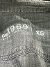 Gap 100% Cotton Gray Long Sleeve Button-Down Shirt Size XS - photo 7