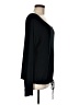 Three Dots Black Long Sleeve T-Shirt Size M - photo 4