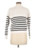 Assorted Brands Stripes Ivory Pullover Sweater Size M - photo 2