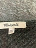Madewell Metallic Black Gray Jumpsuit Size XS - photo 4
