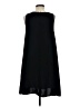 Halogen Solid Black Casual Dress Size S - photo 2
