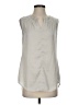 CAbi 100% Polyester Ivory Sleeveless Blouse Size XS - photo 1