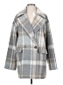 Avec Les Filles Plaid Gray Coat Size S - photo 1