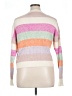Uncharted Threads 100% Acrylic Color Block Pink Pullover Sweater Size XL - photo 2