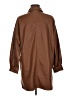 Zara 100% Polyester Brown Coat Size M - photo 2
