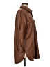 Zara 100% Polyester Brown Coat Size M - photo 4