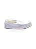Lands' End White Purple Flats Size 7 - photo 1