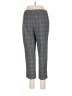 Investments Plaid Gray Casual Pants Size 10 - photo 2