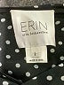 ERIN Erin Fetherston 100% Polyester Polka Dots Black Cocktail Dress Size 2 - photo 7