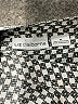 Liz Claiborne 100% Polyester Chevron-herringbone Gray Long Sleeve Blouse Size M - photo 7