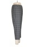 Investments Plaid Gray Casual Pants Size 10 - photo 4