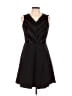 Suoak Black Cocktail Dress Size 16 - photo 1