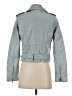 Zara 100% Polyurethane Teal Jacket Size S - photo 2