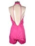 Zara 100% Polyester Solid Pink Romper Size M - photo 2