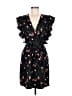 Alexia Admor Floral Black Cocktail Dress Size 8 - photo 1